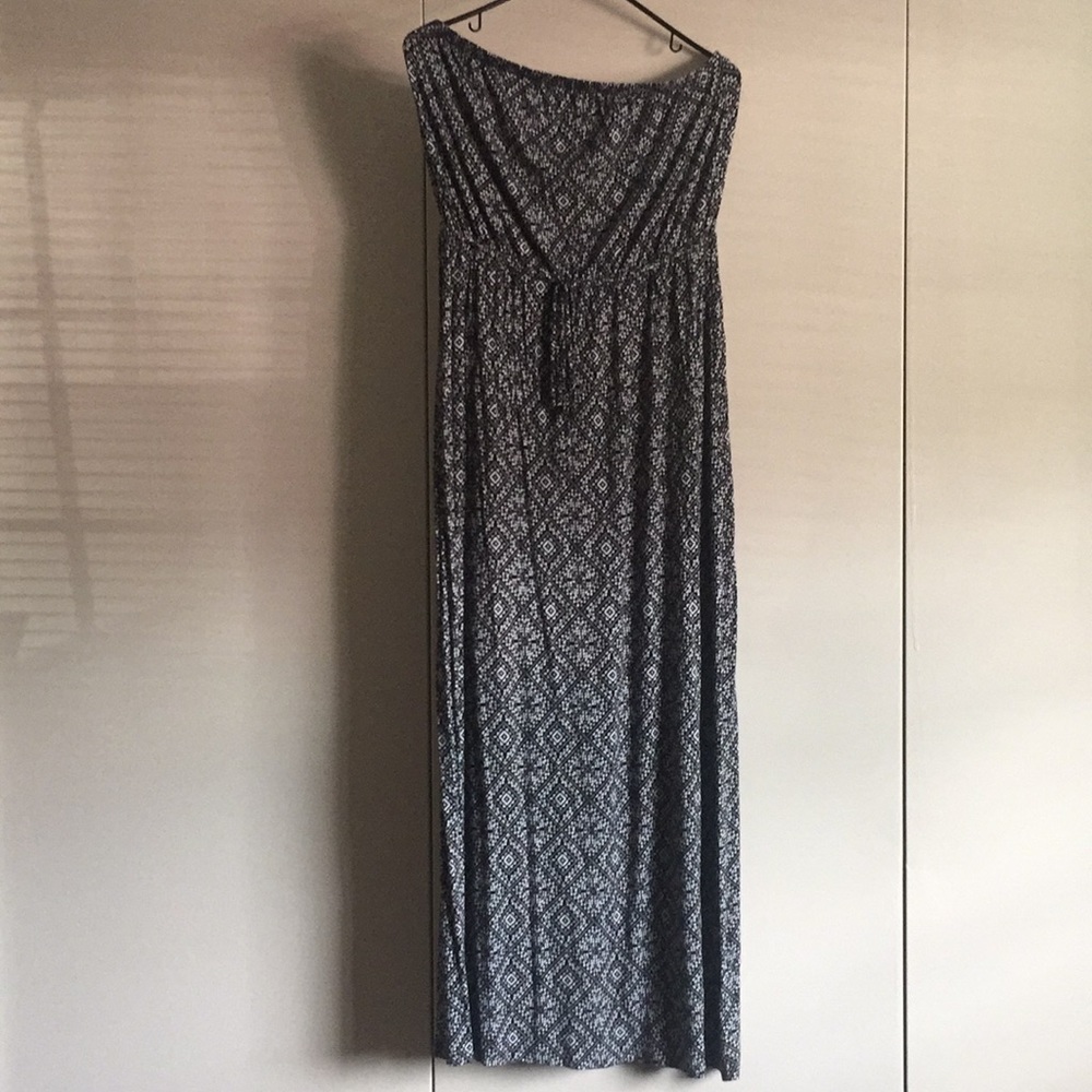 Old Navy printed long maxi dress